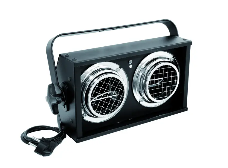 EUROLITE Audience Blinder,2xPAR-36,blk, DMX,1-Ch 